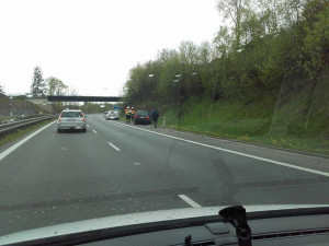 Nehoda před Libercem.