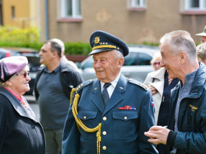Lidé si připomněli konec druhé světové války.