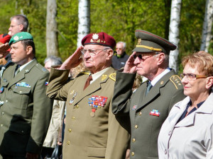 Lidé si připomněli konec druhé světové války.