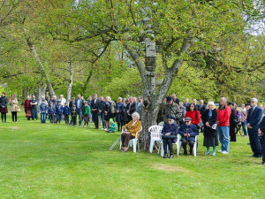 Lidé si připomněli konec druhé světové války.