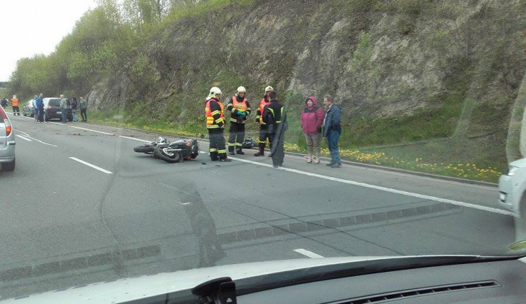Nehoda před Libercem.