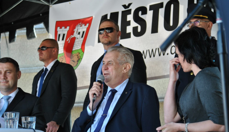 Miloš Zeman v Doksech