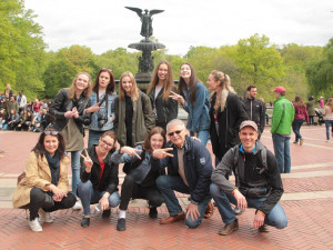 Studentky oboru Fashion design z libereckých Kateřinek předvedli svou tvorbu v New Yorku