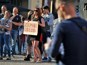 U radnice se demonstrovalo.