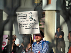 U radnice se demonstrovalo.