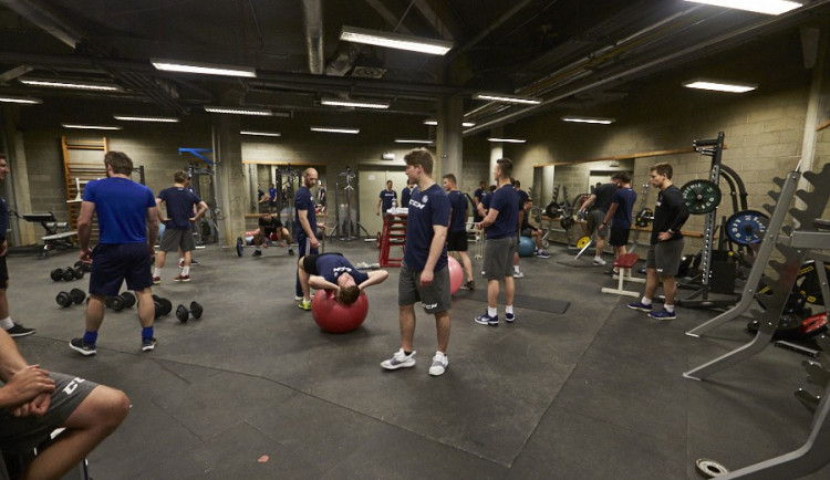 Měsíc po prohraném finále se Tygři sešli na začátku letní přípravy. Dorazilo šestnáct hokejistů