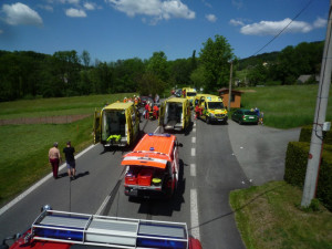 Vážná dopravní nehoda pod Kozákovem. Sedm lidí se zranilo, tři těžce