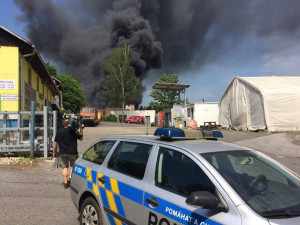 Při požáru v Severochemě se nedostaly do ovzduší žádné nebezpečné látky