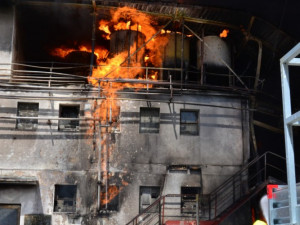 Při požáru v Severochemě se nedostaly do ovzduší žádné nebezpečné látky