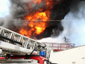 Při požáru v Severochemě se nedostaly do ovzduší žádné nebezpečné látky