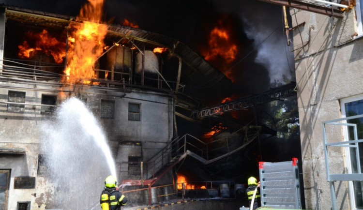 Požár v Severochemě