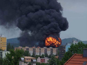 Požár v Severochemě