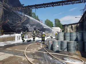 Požár v Severochemě