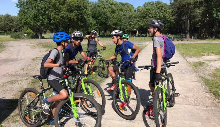 Chlapci z Krompachu na cestě k Baltu.