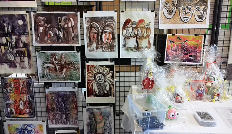 Práce handicapovaných autorů.