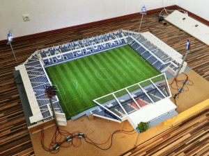 Model stadionu U Nisy