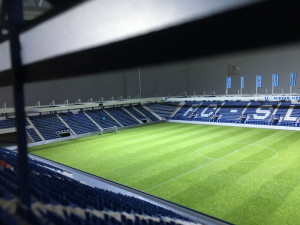 Model stadionu U Nisy