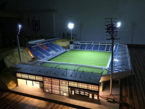 Model stadionu U Nisy