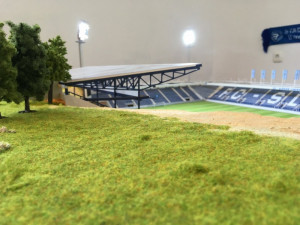Model stadionu U Nisy