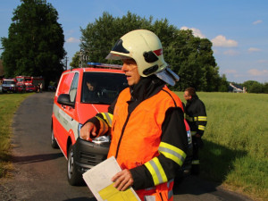 Poblíž Hodkovic nad Mohelkou spadl větroň, pilot se vážně zranil.