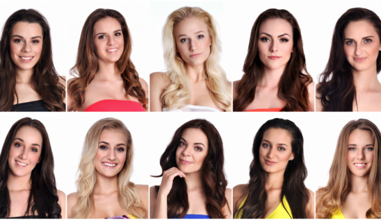 Finalistky Maturantky Roku 2017.