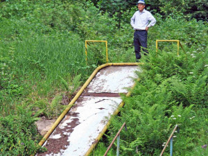 Na Lesák dorazili lidé, které zajímá, jak bude obnovený areál vypadat.