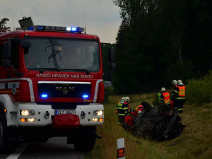 Nehoda u Václavic.