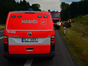 Nehoda u Václavic.