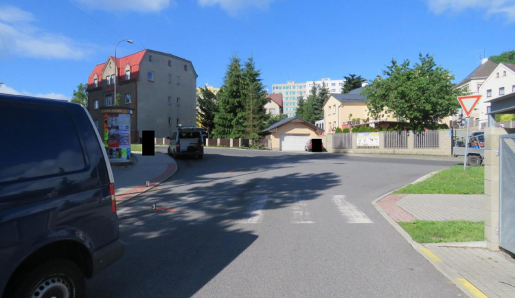 Nehoda na přechodu. 