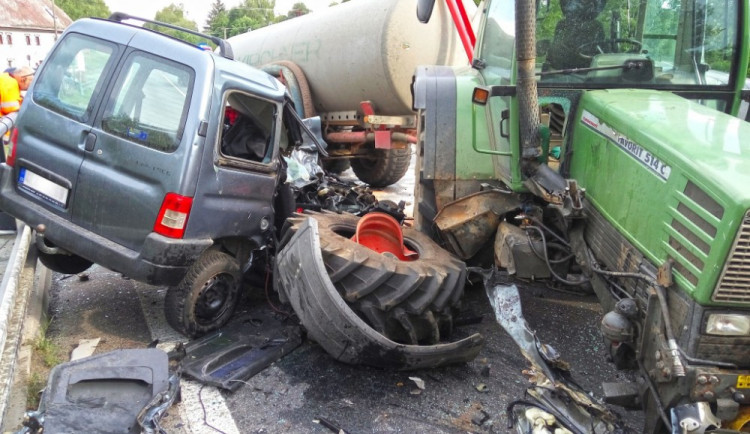 Nehoda u Jablonného.