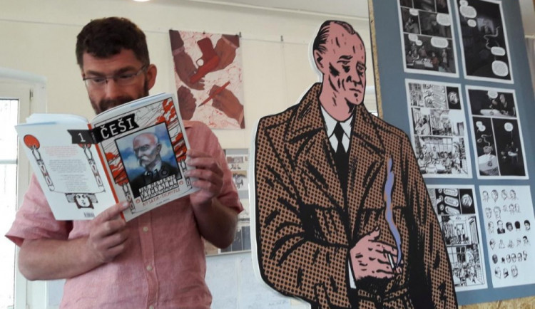 FOTO: Jedinečná výstava u Fryče. České století v komiksu