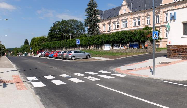 Ve Frýdlantě skončila po roce a čtvrt rekonstrukce Lužické ulice.