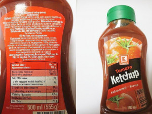 Kaufland lhal o složení svého kečupu, obsahoval o čtvrtinu méně rajčat než uváděla etiketa