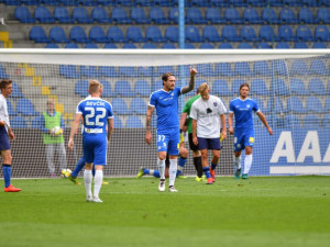 Slovan rozstřílel divizní Turnov 12:0. Hattrick si připsal Radek Voltr, po dvou brankách Potočný a Kerbr