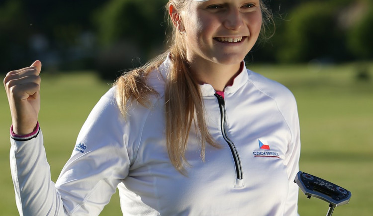 Golfistka Vítů vyhrála mistrovství kadetek. V srpnu ji čeká těžší duel