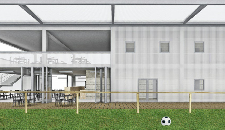 V Semilech chtějí vybudovat nové zázemí městského stadionu.