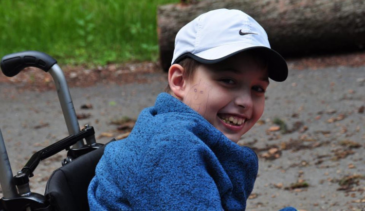 Lukášek na táboře