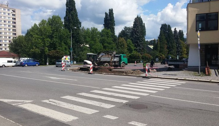 V Semilech začala stavba kruhových objezdů, práce zkomplikují dopravu ve městě