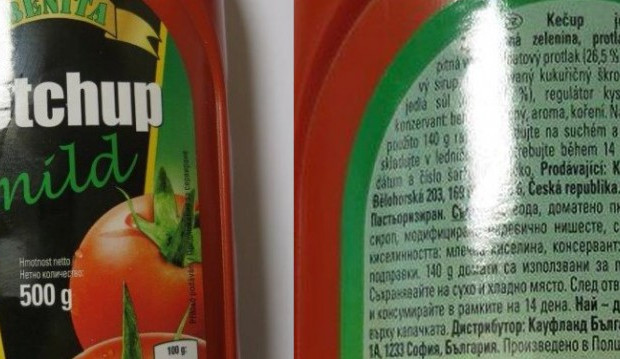 Kečup z Kauflandu obsahoval polovinu rajčat než kolik uváděla etiketa. Inspekce nařídila stažení z regálů.