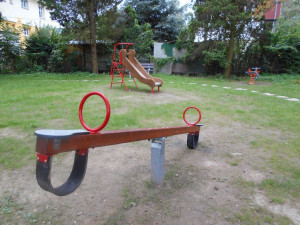 Nové hřiště na Americké.