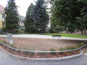 Nové hřiště na Americké.