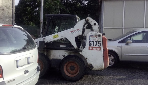 Bagřík našli strážníci u pumpy.