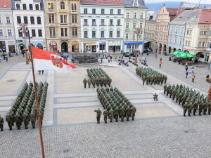 V Liberci dnes jednotka slavila 40 let od vzniku chemické brigády a také 150. výročí přítomnosti vojsk ve městě.