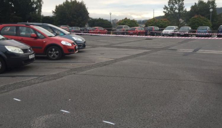 Parkoviště na Horním náměstí.