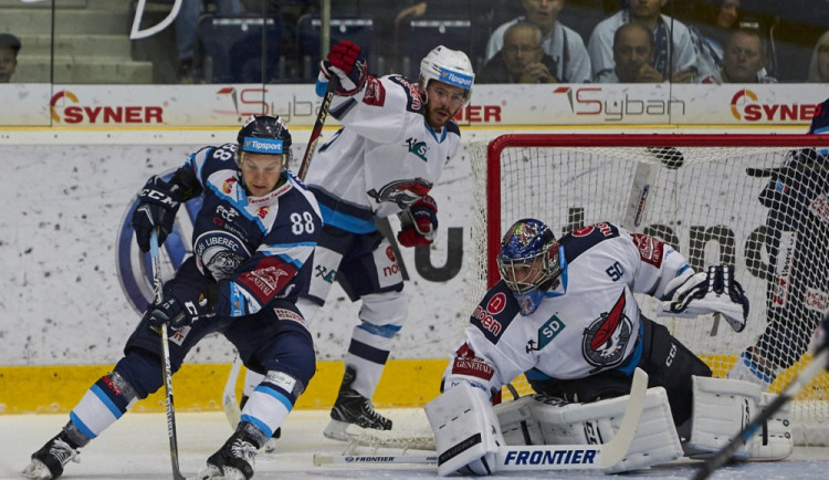Tygři opět ztratili. Chomutov si z Liberce odvezl vítězství 4:1