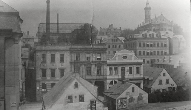 Historický pohled na Kristiánov.