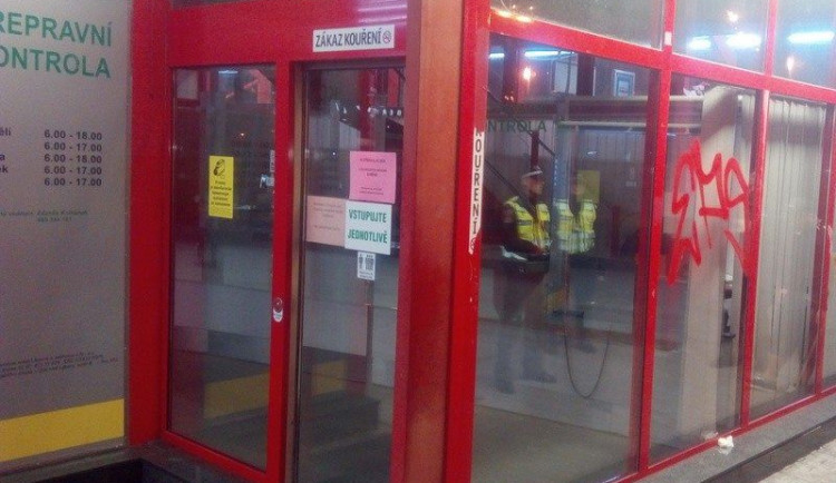 Posprejovaná výloha