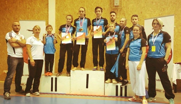 Shotokan na závodech v Kladně.