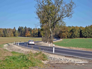 Nová silnice z Raspenavy