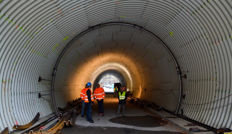 Město opravuje tunel na Ještědu. Deformace už byla na mezních hodnotách